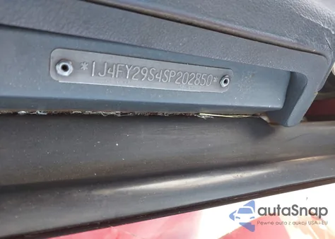 1995 Jeep Wrangler / Yj Se z USA, uszkodzony, nr VIN 1J4FY29S4SP202850